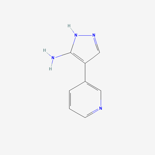 4-pyridin-3-yl-1H-pyrazol-5-amine (CAS: 40545-68-4) - Related Chemical Product