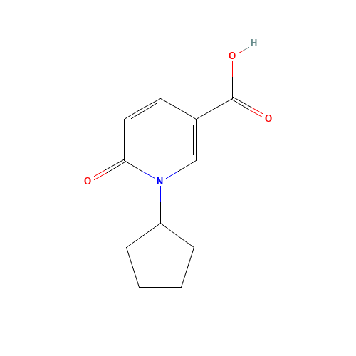 1-cyclopentyl-6-oxopyridine-3-carboxylic acid (CAS: 933696-86-7) - Related Chemical Product