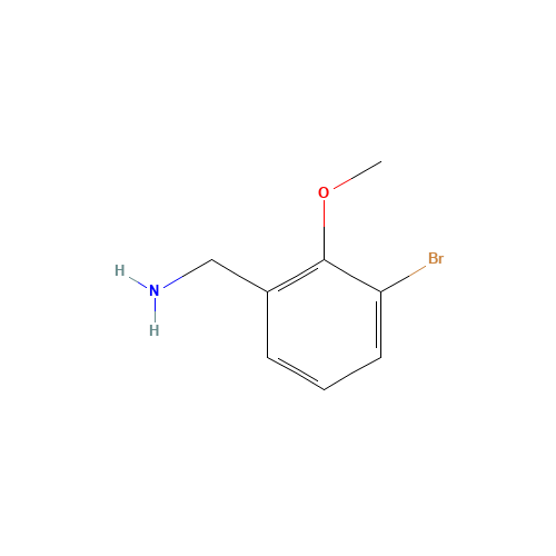 (3-bromo-2-methoxyphenyl)methanamine (CAS: 1044256-84-9) - Related Chemical Product