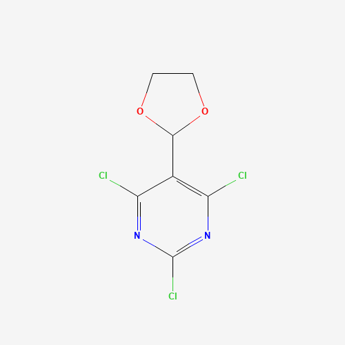 2,4,6-trichloro-5-(1,3-dioxolan-2-yl)pyrimidine (CAS: 916480-91-6) - Related Chemical Product