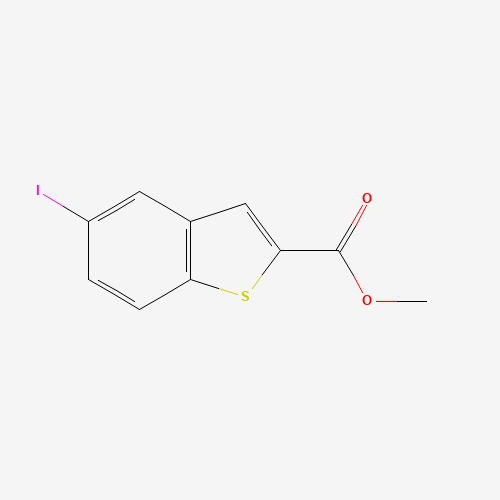 methyl 5-iodo-1-benzothiophene-2-carboxylate (CAS: 146137-90-8) - Chemical Structure and Molecular Formula 
