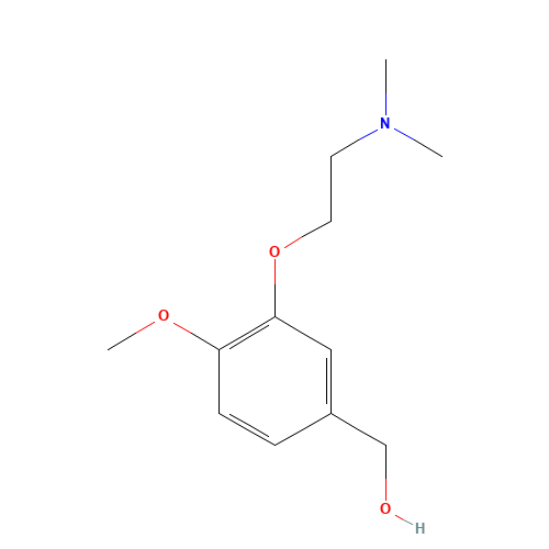 [3-[2-(dimethylamino)ethoxy]-4-methoxyphenyl]methanol (CAS: 648891-11-6) - Related Chemical Product