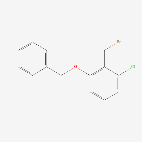 2-(bromomethyl)-1-chloro-3-phenylmethoxybenzene (CAS: 1253188-18-9) - Related Chemical Product
