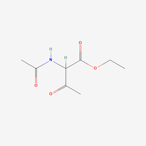 ethyl 2-acetamido-3-oxobutanoate (CAS: 5431-93-6) - Chemical Structure and Molecular Formula 