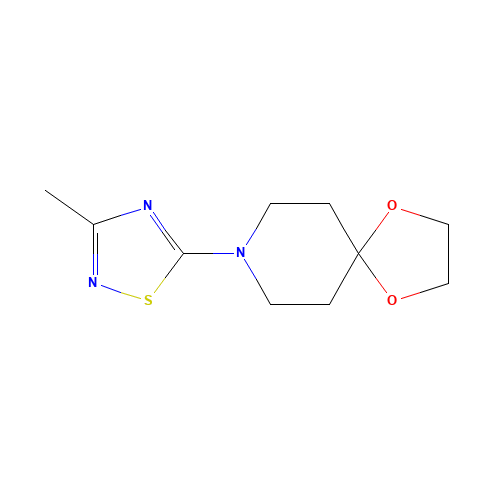 8-(3-methyl-1,2,4-thiadiazol-5-yl)-1,4-dioxa-8-azaspiro[4.5]decane (CAS: 1329672-41-4) - Related Chemical Product