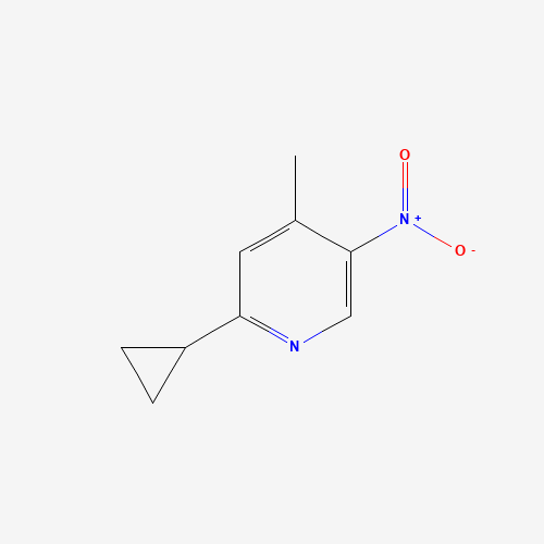 2-cyclopropyl-4-methyl-5-nitropyridine (CAS: 1386457-79-9) - Related Chemical Product