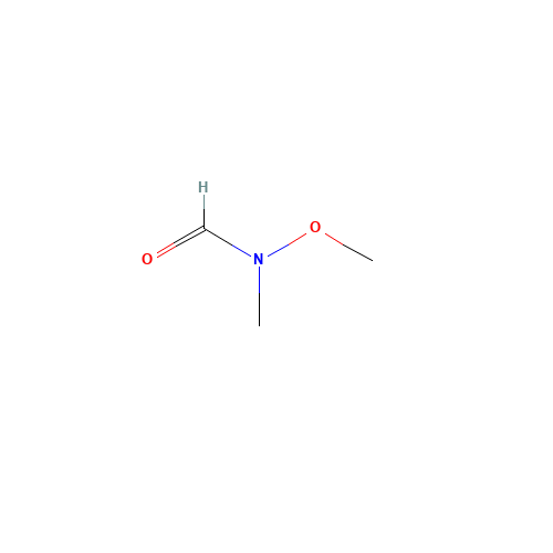 N-methoxy-N-methylformamide (CAS: 32117-82-1) - Chemical Structure and Molecular Formula 