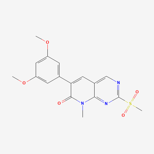 6-(3,5-dimethoxyphenyl)-8-methyl-2-methylsulfonylpyrido[2,3-d]pyrimidin-7-one (CAS: 1538605-01-4) - Related Chemical Product