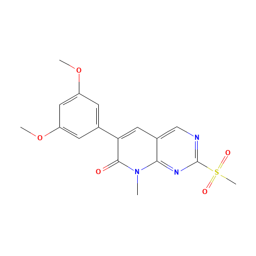6-(3,5-dimethoxyphenyl)-8-methyl-2-methylsulfonylpyrido[2,3-d]pyrimidin-7-one (CAS: 1538605-01-4) - Related Chemical Product