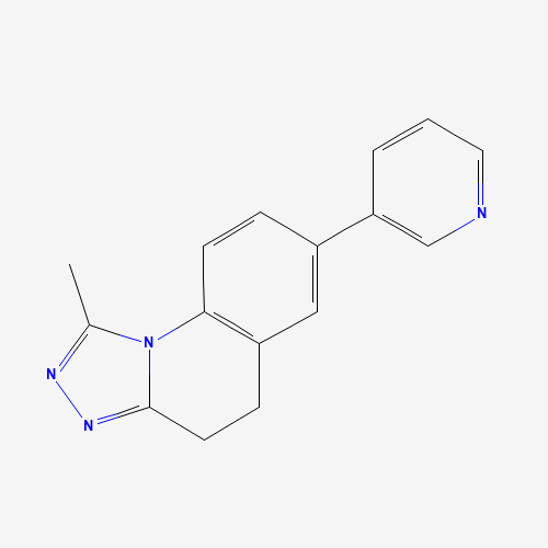 1-methyl-7-pyridin-3-yl-4,5-dihydro-[1,2,4]triazolo[4,3-a]quinoline (CAS: 1404365-37-2) - Related Chemical Product