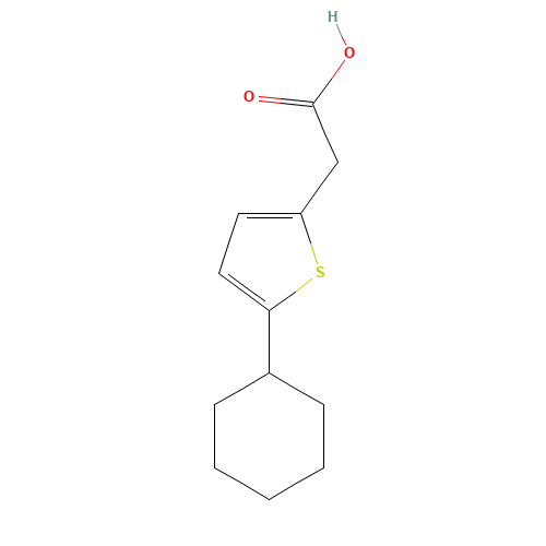 2-(5-cyclohexylthiophen-2-yl)acetic acid (CAS: 14170-57-1) - Related Chemical Product