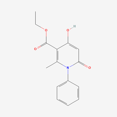 ethyl 4-hydroxy-2-methyl-6-oxo-1-phenylpyridine-3-carboxylate (CAS: 1153-83-9) - Related Chemical Product