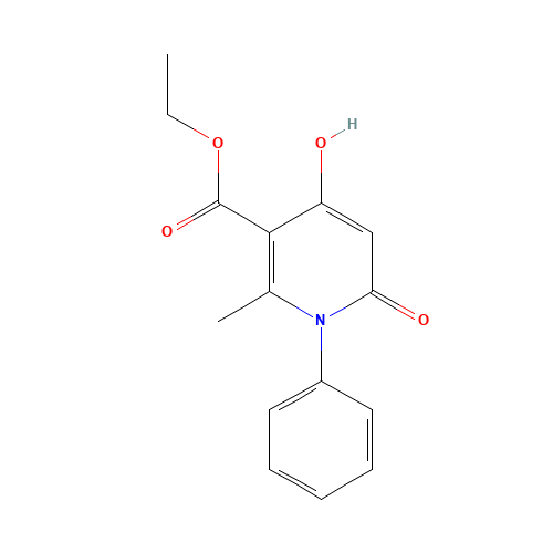 ethyl 4-hydroxy-2-methyl-6-oxo-1-phenylpyridine-3-carboxylate (CAS: 1153-83-9) - Related Chemical Product