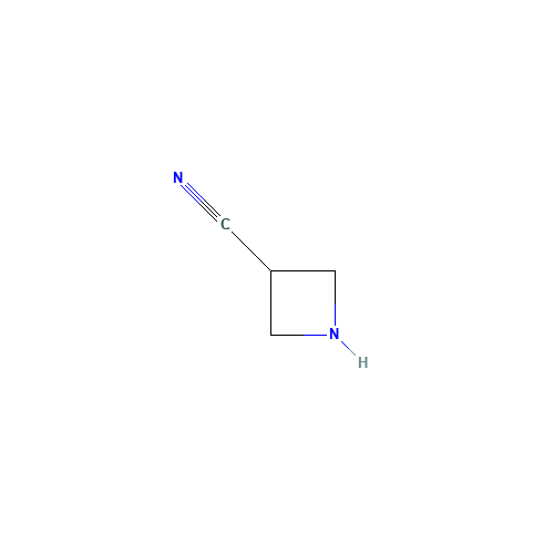 azetidine-3-carbonitrile (CAS: 732976-86-2) - Chemical Structure and Molecular Formula 
