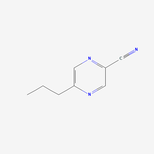 5-propylpyrazine-2-carbonitrile (CAS: 182306-60-1) - Related Chemical Product