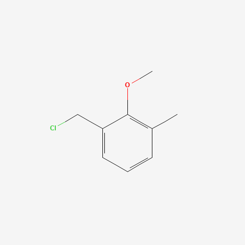 1-(chloromethyl)-2-methoxy-3-methylbenzene (CAS: 82212-51-9) - Chemical Structure and Molecular Formula 