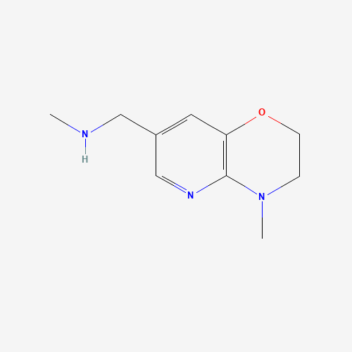 N-methyl-1-(4-methyl-2,3-dihydropyrido[3,2-b][1,4]oxazin-7-yl)methanamine (CAS: 921938-85-4) - Related Chemical Product