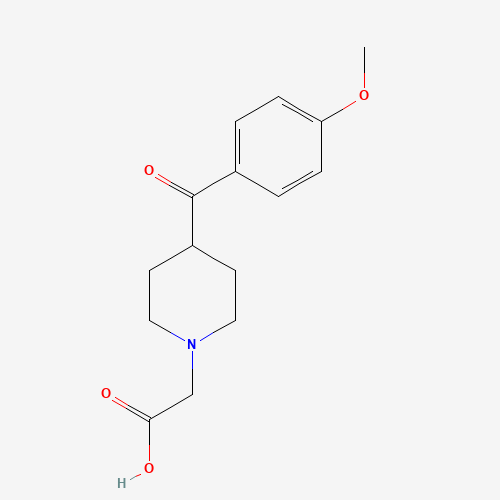 2-[4-(4-methoxybenzoyl)piperidin-1-yl]acetic acid (CAS: 1419957-49-5) - Related Chemical Product
