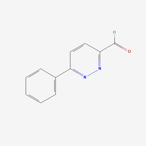 6-phenylpyridazine-3-carbaldehyde (CAS: 99974-22-8) - Chemical Structure and Molecular Formula 