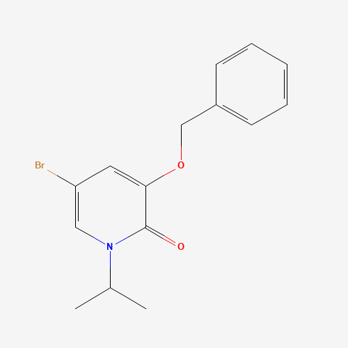 5-bromo-3-phenylmethoxy-1-propan-2-ylpyridin-2-one (CAS: 1333146-88-5) - Related Chemical Product