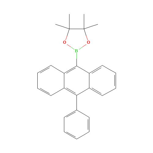 4,4,5,5-tetramethyl-2-(10-phenylanthracen-9-yl)-1,3,2-dioxaborolane (CAS: 460347-59-5) - Related Chemical Product