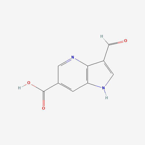 3-formyl-1H-pyrrolo[3,2-b]pyridine-6-carboxylic acid (CAS: 1190316-06-3) - Related Chemical Product