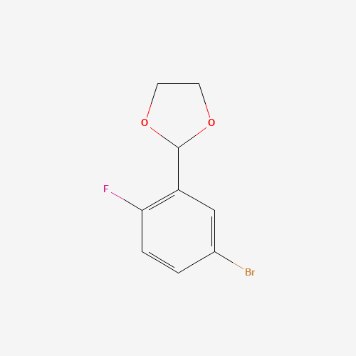 2-(5-bromo-2-fluorophenyl)-1,3-dioxolane (CAS: 679840-30-3) - Related Chemical Product