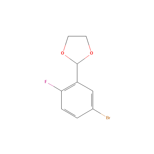 2-(5-bromo-2-fluorophenyl)-1,3-dioxolane (CAS: 679840-30-3) - Related Chemical Product