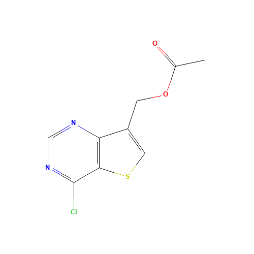 (4-chlorothieno[3,2-d]pyrimidin-7-yl)methyl acetate (CAS: 1318133-00-4) - Related Chemical Product