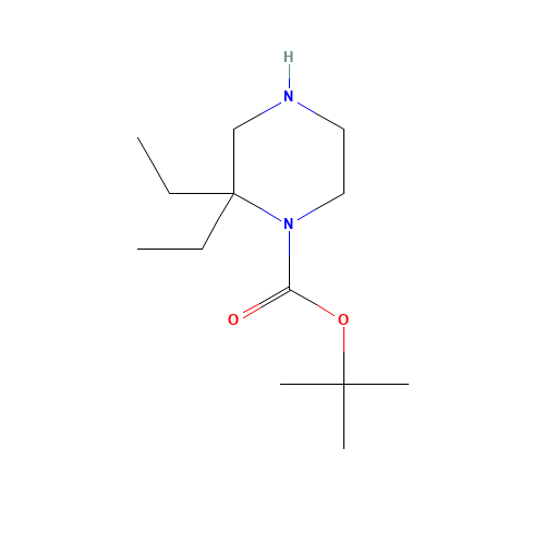 tert-butyl 2,2-diethylpiperazine-1-carboxylate (CAS: 886766-56-9) - Related Chemical Product