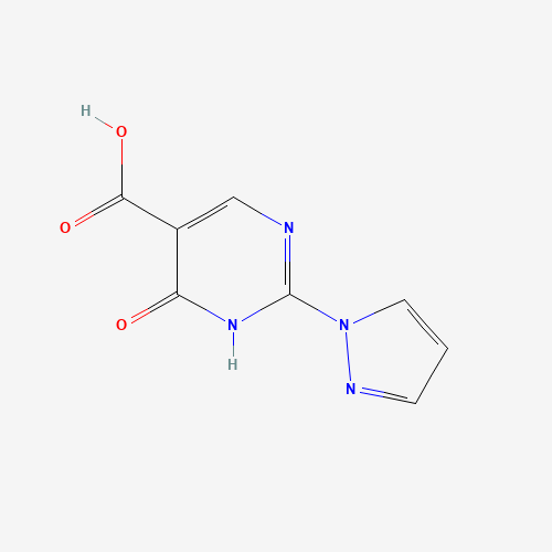 6-oxo-2-pyrazol-1-yl-1H-pyrimidine-5-carboxylic acid (CAS: 1187992-96-6) - Related Chemical Product
