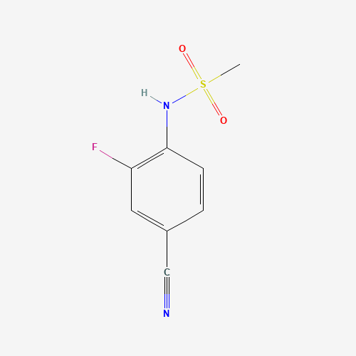 N-(4-cyano-2-fluorophenyl)methanesulfonamide (CAS: 401909-16-8) - Related Chemical Product