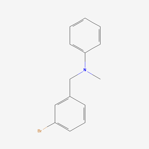 N-[(3-bromophenyl)methyl]-N-methylaniline (CAS: 16547-15-2) - Related Chemical Product