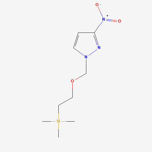 trimethyl-[2-[(3-nitropyrazol-1-yl)methoxy]ethyl]silane (CAS: 1313520-83-0) - Related Chemical Product