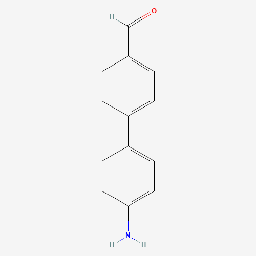 4-(4-aminophenyl)benzaldehyde (CAS: 1093758-73-6) - Chemical Structure and Molecular Formula 