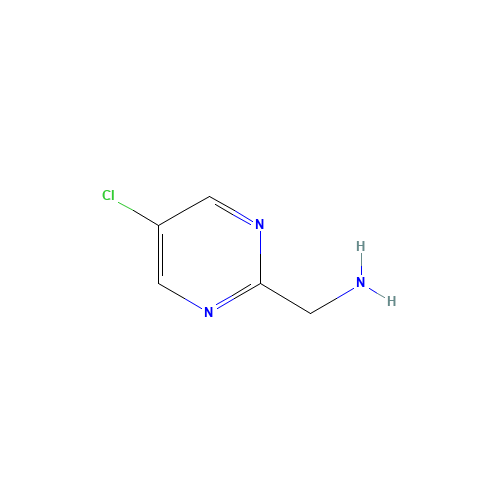 (5-chloropyrimidin-2-yl)methanamine (CAS: 426266-77-5) - Chemical Structure and Molecular Formula 