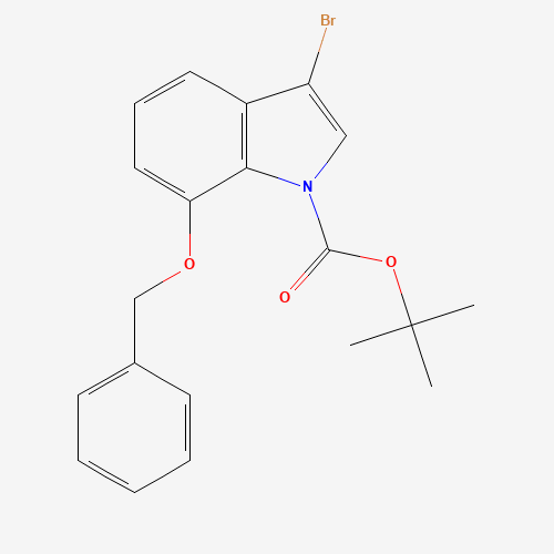 tert-butyl 3-bromo-7-phenylmethoxyindole-1-carboxylate (CAS: 914349-40-9) - Related Chemical Product