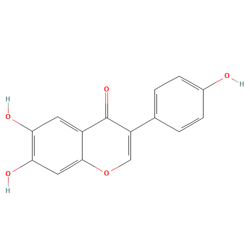 6,7-dihydroxy-3-(4-hydroxyphenyl)chromen-4-one (CAS: 17817-31-1) - Related Chemical Product