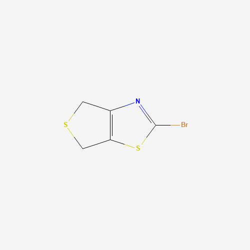 2-bromo-4,6-dihydrothieno[3,4-d][1,3]thiazole (CAS: 1402891-04-6) - Chemical Structure and Molecular Formula 