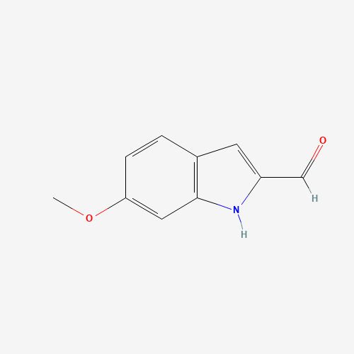 6-methoxy-1H-indole-2-carbaldehyde (CAS: 30464-93-8) - Chemical Structure and Molecular Formula 