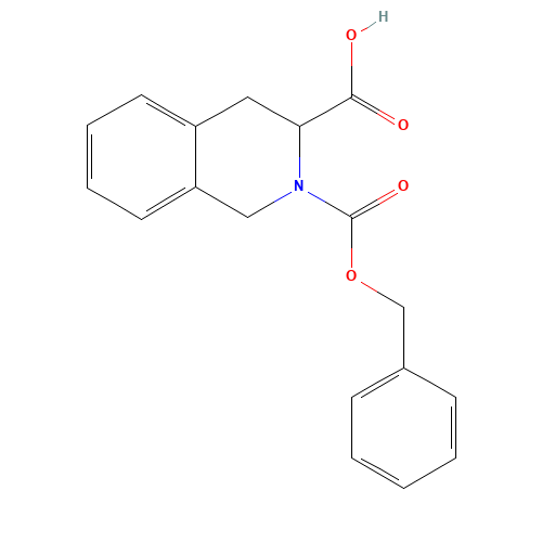 2-phenylmethoxycarbonyl-3,4-dihydro-1H-isoquinoline-3-carboxylic acid (CAS: 82716-88-9) - Related Chemical Product