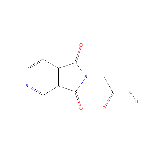 2-(1,3-dioxopyrrolo[3,4-c]pyridin-2-yl)acetic acid (CAS: 36239-69-7) - Related Chemical Product