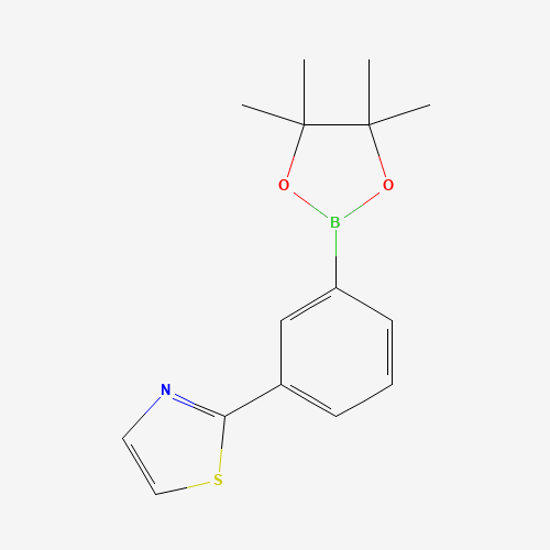 2-[3-(4,4,5,5-tetramethyl-1,3,2-dioxaborolan-2-yl)phenyl]-1,3-thiazole (CAS: 1314390-00-5) - Related Chemical Product