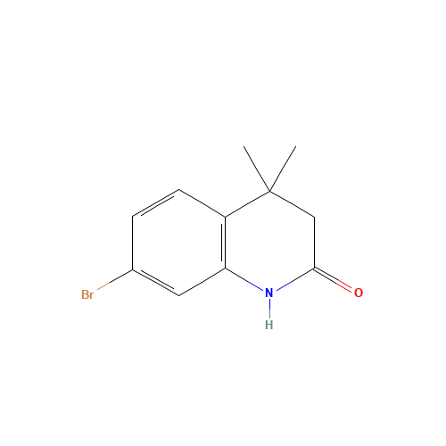 7-bromo-4,4-dimethyl-1,3-dihydroquinolin-2-one (CAS: 185316-44-3) - Related Chemical Product