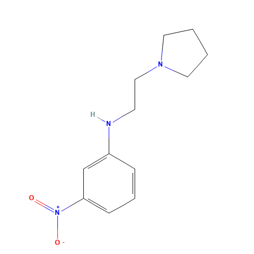 3-nitro-N-(2-pyrrolidin-1-ylethyl)aniline (CAS: 959795-72-3) - Related Chemical Product