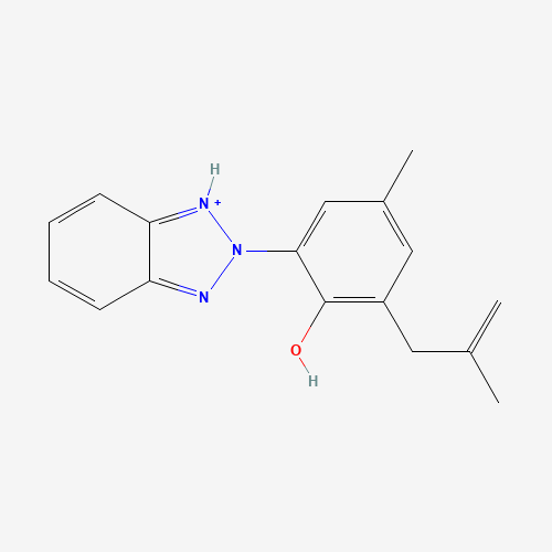 4-methyl-2-[3-(2-methylprop-2-enyl)-1H-benzotriazol-2-yl]phenol (CAS: 98809-58-6) - Related Chemical Product