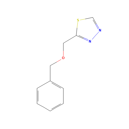 2-(phenylmethoxymethyl)-1,3,4-thiadiazole (CAS: 1217259-76-1) - Related Chemical Product