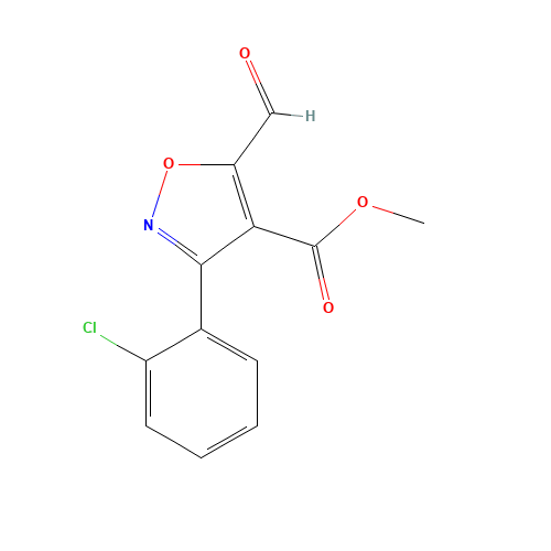 methyl 3-(2-chlorophenyl)-5-formyl-1,2-oxazole-4-carboxylate (CAS: 682352-78-9) - Related Chemical Product