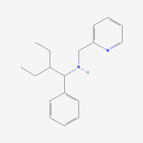 2-ethyl-1-phenyl-N-(pyridin-2-ylmethyl)butan-1-amine (CAS: 1157193-81-1) - Related Chemical Product