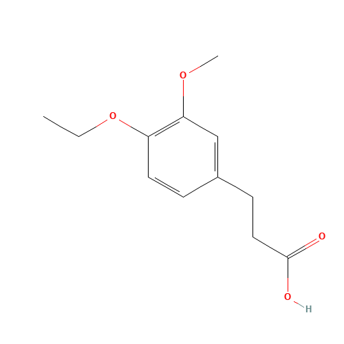 3-(4-ethoxy-3-methoxyphenyl)propanoic acid (CAS: 30044-91-8) - Related Chemical Product